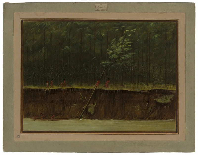 Udsigt over den nederste Mississippi - George Catlin