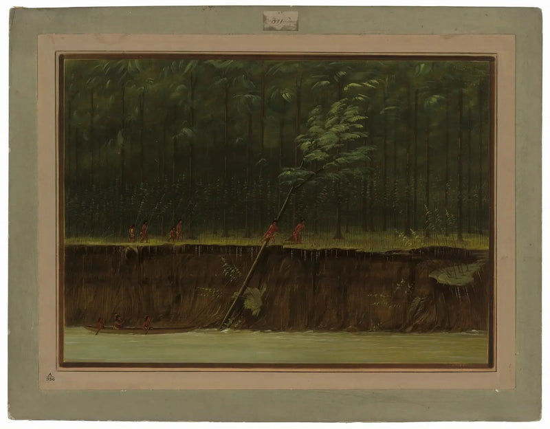 Udsigt over den nederste Mississippi - George Catlin