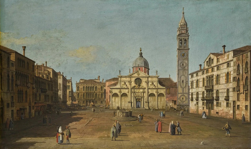 Udsigt over Campo Santa Maria Formosa - Canaletto
