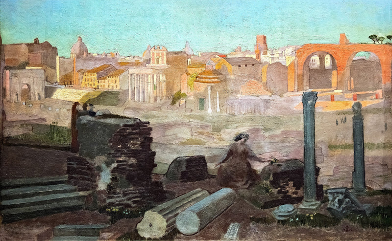 Udsigt over Forum - Maurice Denis