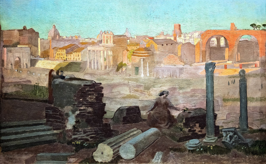 Udsigt over Forum - Maurice Denis