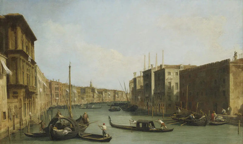 Udsigt over Grand Canal - Canaletto