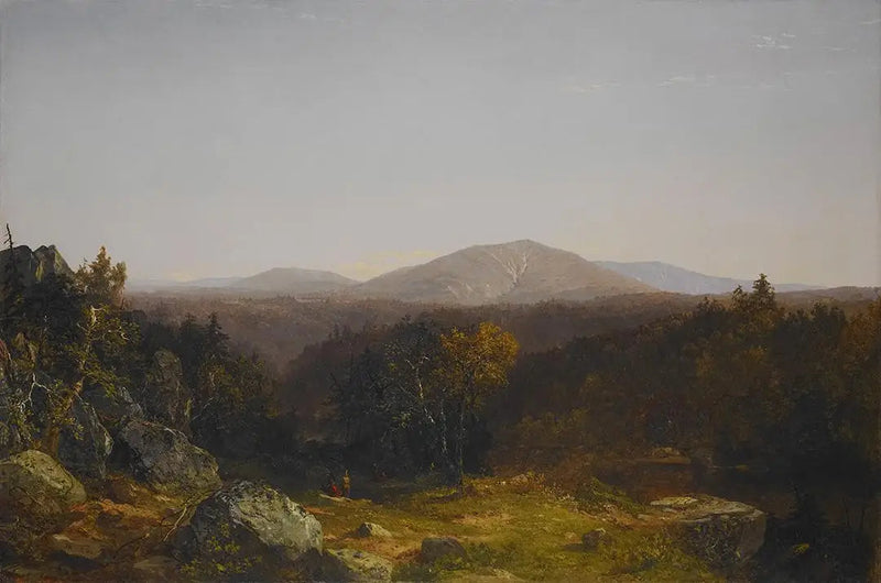 Udsigt over Mount Washington - John Frederick Kensett