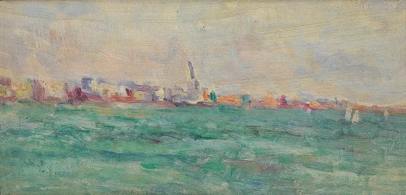 Udsigt over Parame - Maximilien Luce
