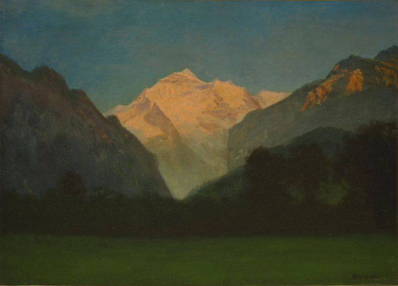 Udsigt over Glaciersparken - Albert Bierstadt
