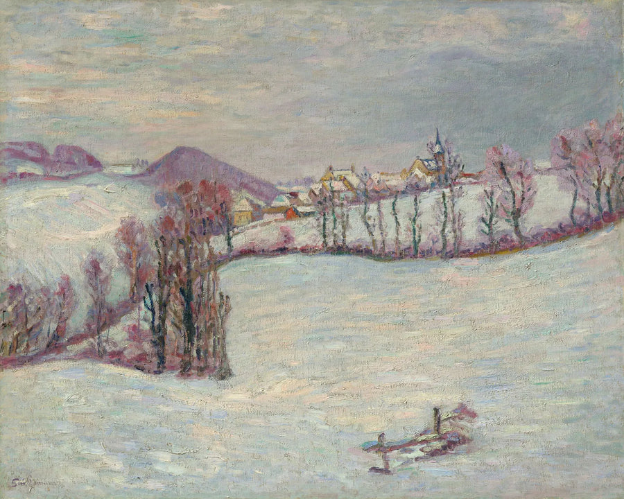 Udsigt over Puy de Dôme - Armand Guillaumin