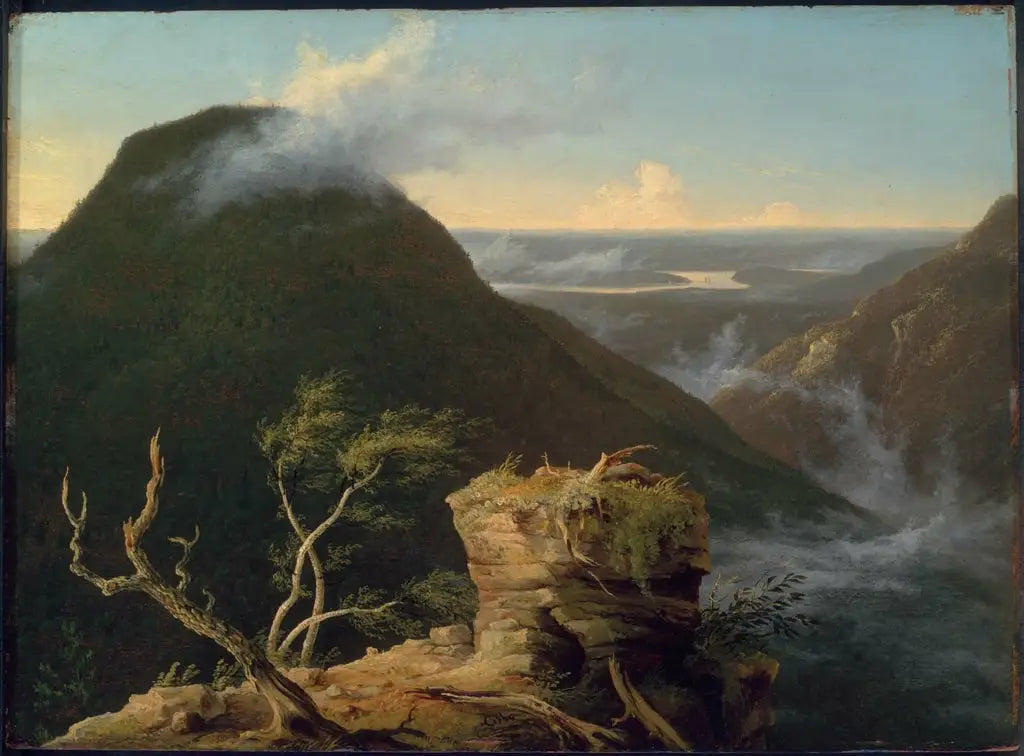 Vue du Round-Top dans les montagnes Catskill - Thomas Cole image 1 reproduction réalisée par Alpha Reproduction