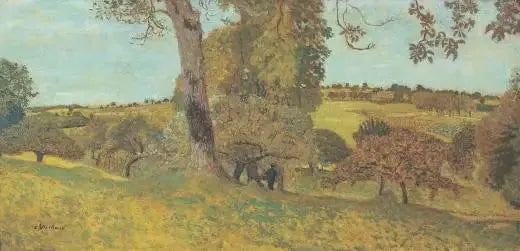 Udsigt i Schweiz - Édouard Vuillard