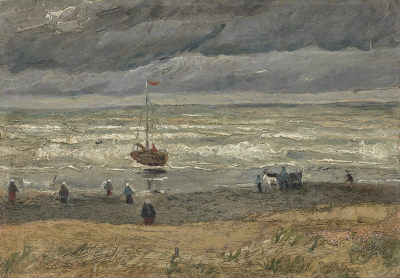Udsigt over havet ved Scheveningen - Vincent van Gogh