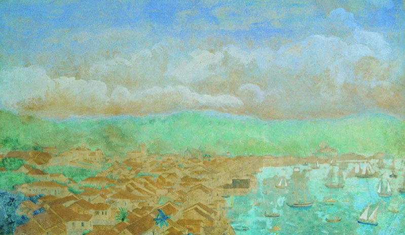 Vue partielle de la ville de Nossa Senhora do Desterro 02 - Victor Meirelles
