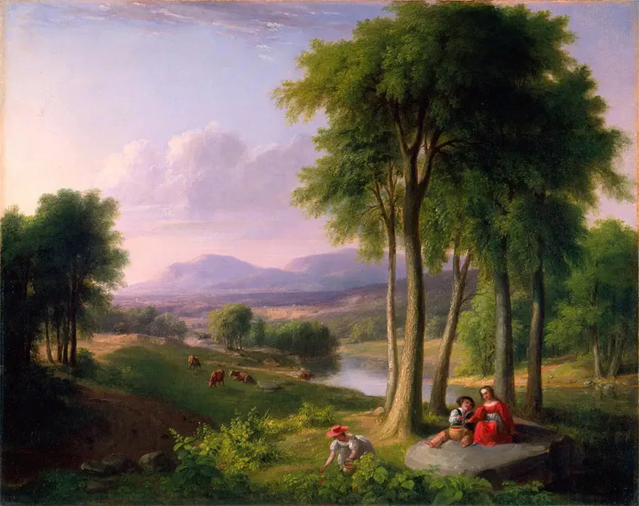 Udsigt nær Rutland, Vermont - Asher Brown Durand