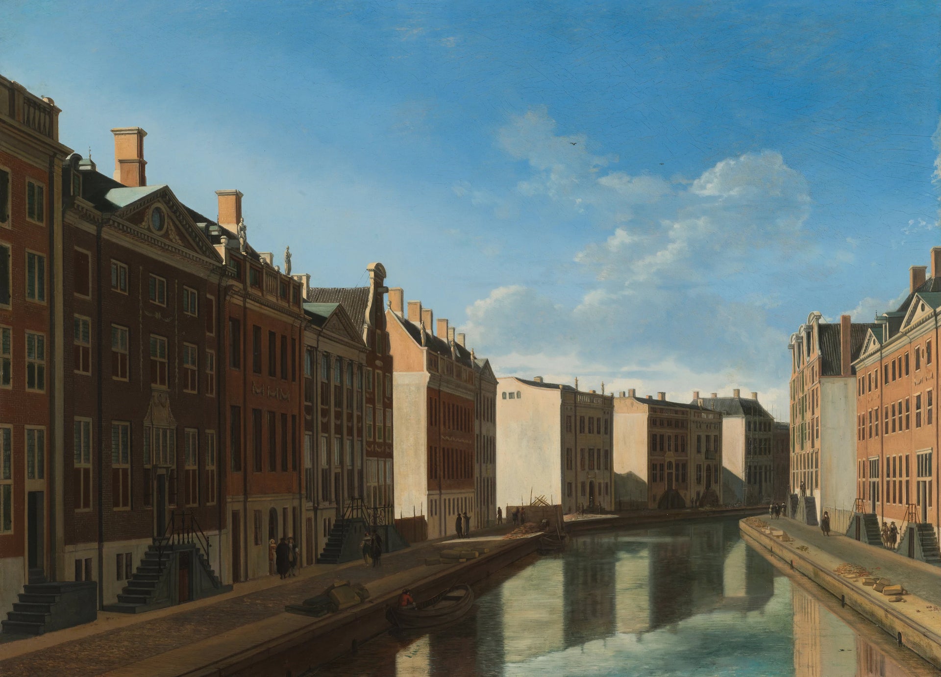 Vue sur le Golden Bend dans le Herengracht - Gerrit Berckheyde