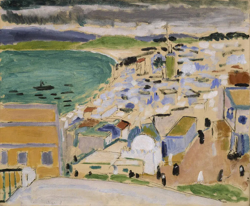 Udsigt over Tangier-bugten - Henri Matisse