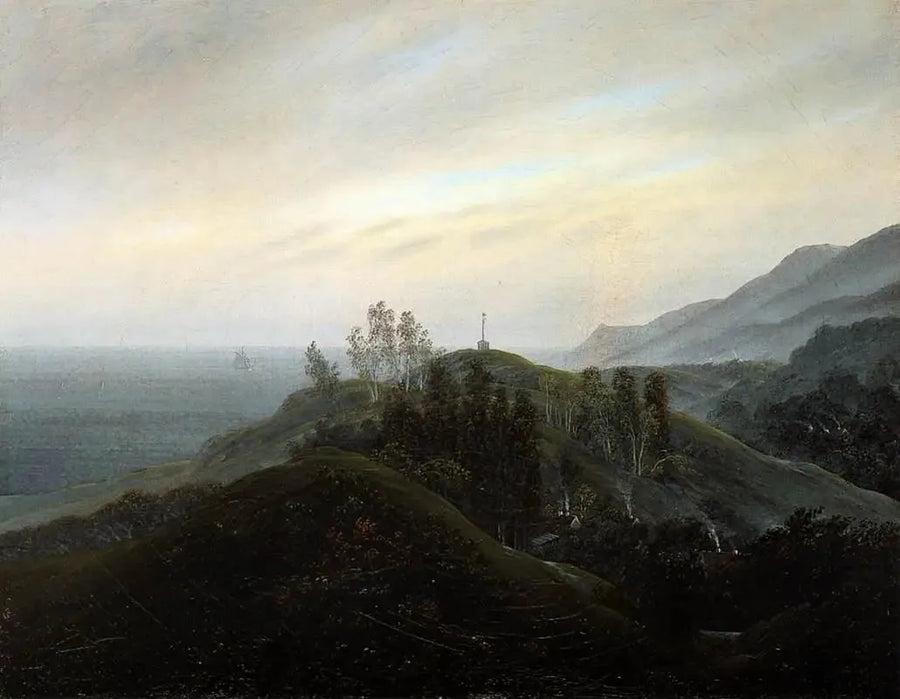 Udsigt over Østersøen - Caspar David Friedrich