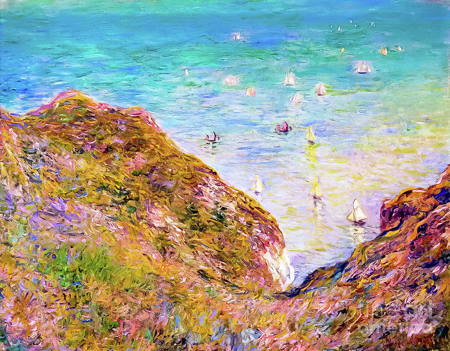 Udsigt over havet - Claude Monet
