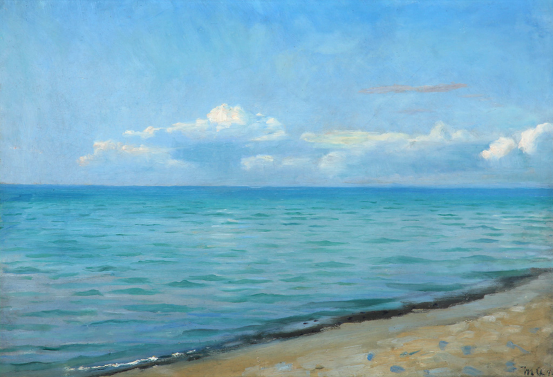 Strandudsigt, Skagen. -Michael Peter Ancher