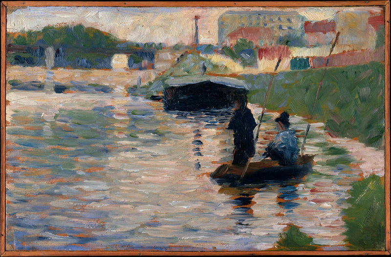 Udsigt over Seinen - Georges Seurat