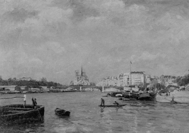 Udsigt over Seinen, Paris - Stanislas Lépiné