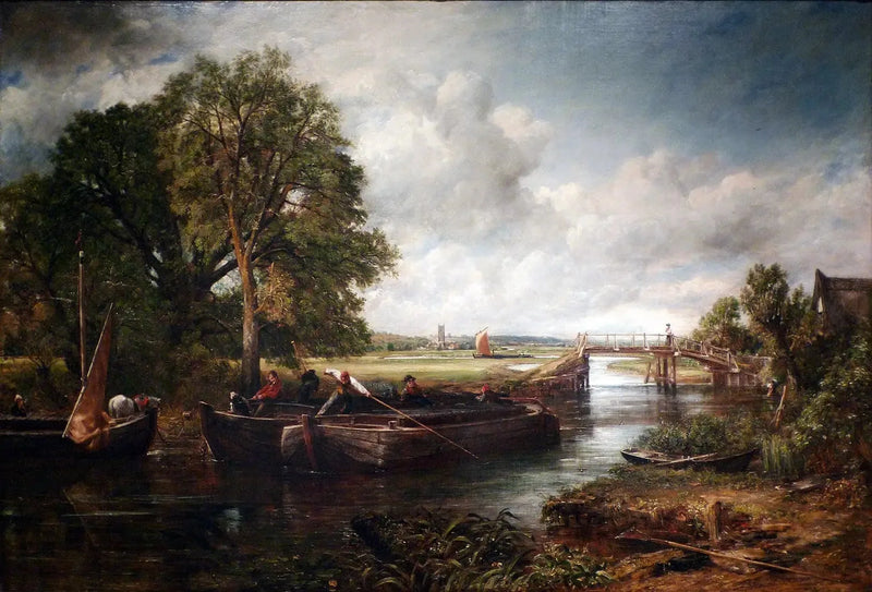 Udsigt over Stour nær Dedham - John Constable