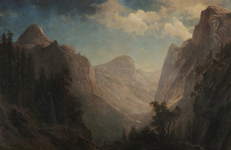 Udsigt over Yosemite-dalen - Albert Bierstadt
