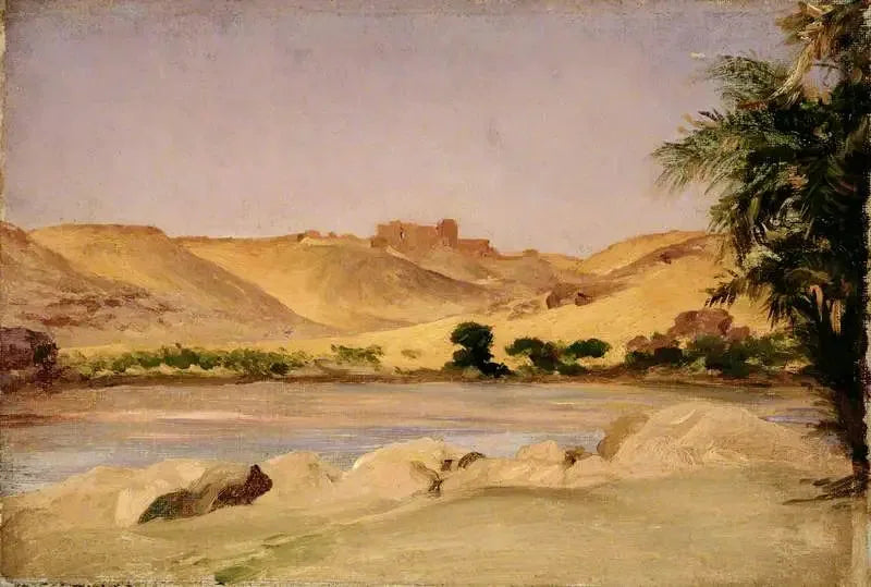 Udsigt over Nilen - Frederic Leighton