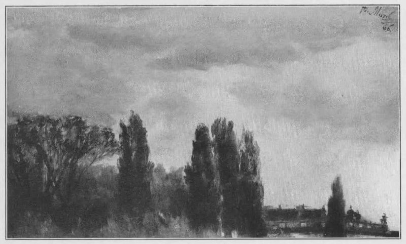 Udsigt over Prins Albrecht-parken - Adolph von Menzel