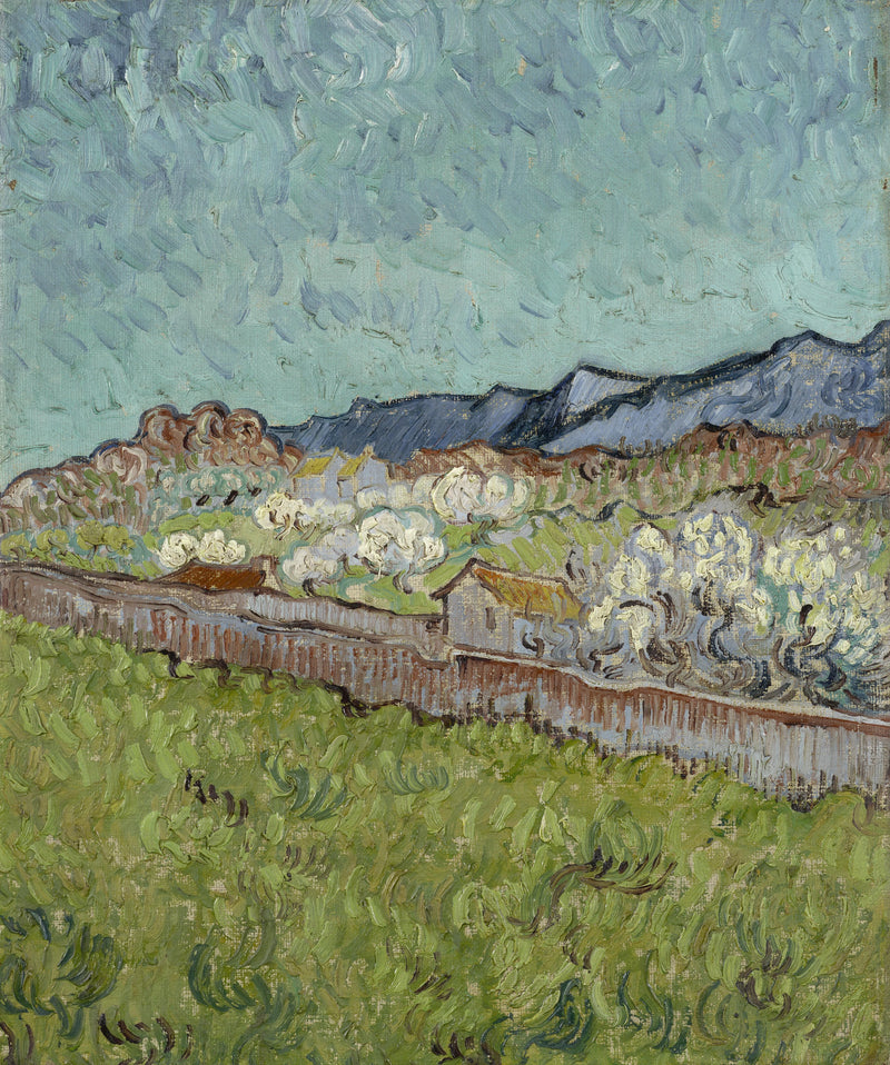 Udsigt over Alpilles - Vincent van Gogh