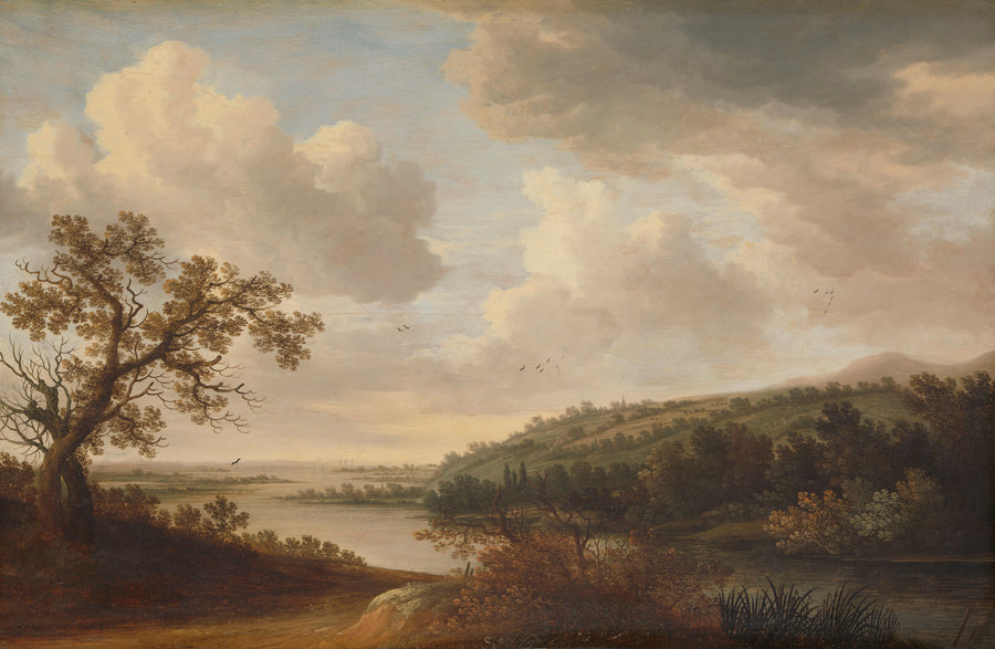 Vue sur la rivière - Johan Pietersz. Schoeff