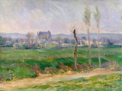 Udsigt over Vernon W1061 - Claude Monet