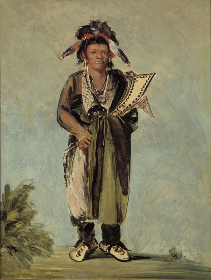 Wah-kón-ze-kaw, Slangen - George Catlin