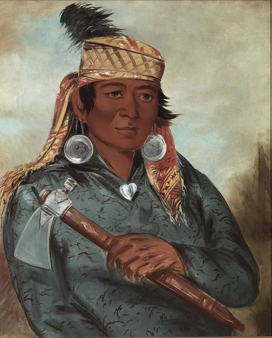 Wáh-pe-say, den hvide - George Catlin