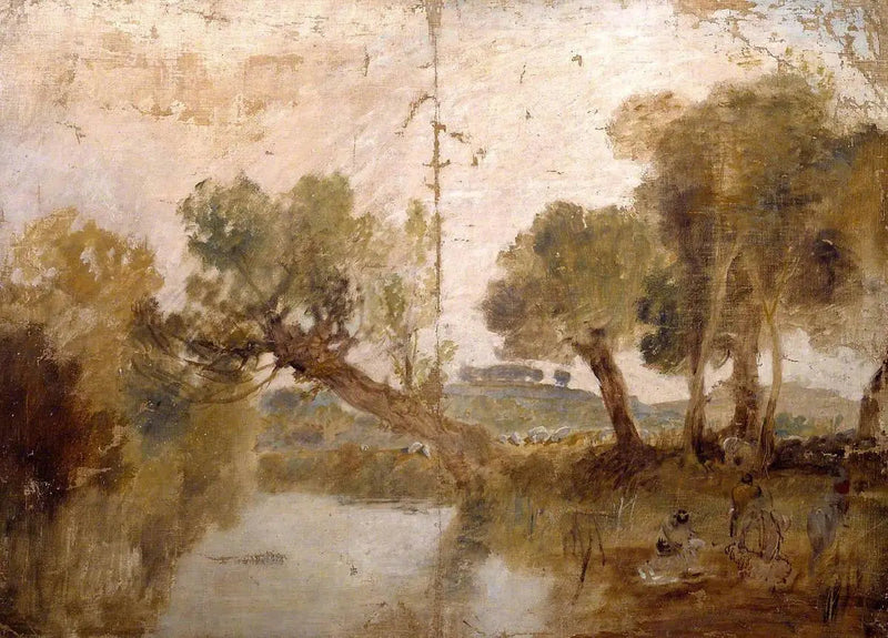 Vaskende får - J. M. W. Turner