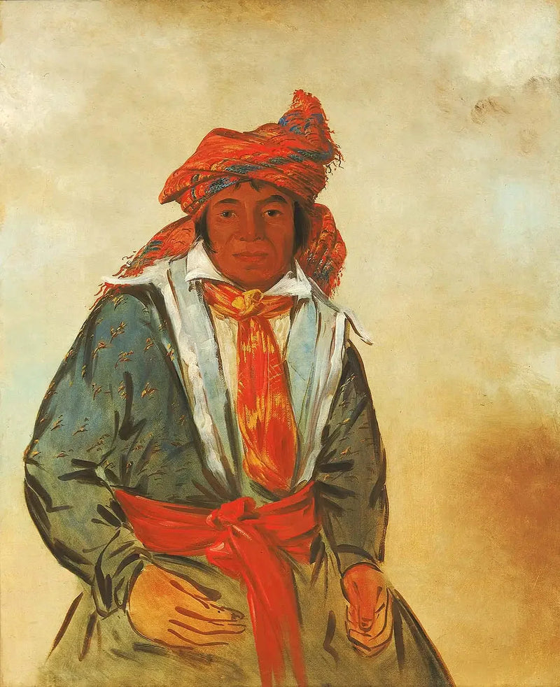 Wat-ál-le-go, un Modig - George Catlin