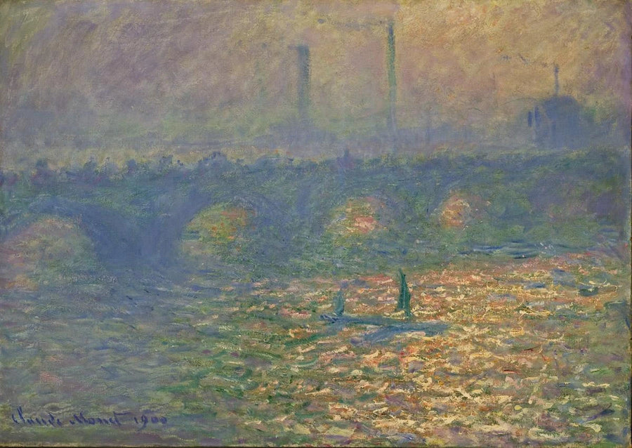 Waterloo-broen - Claude Monet