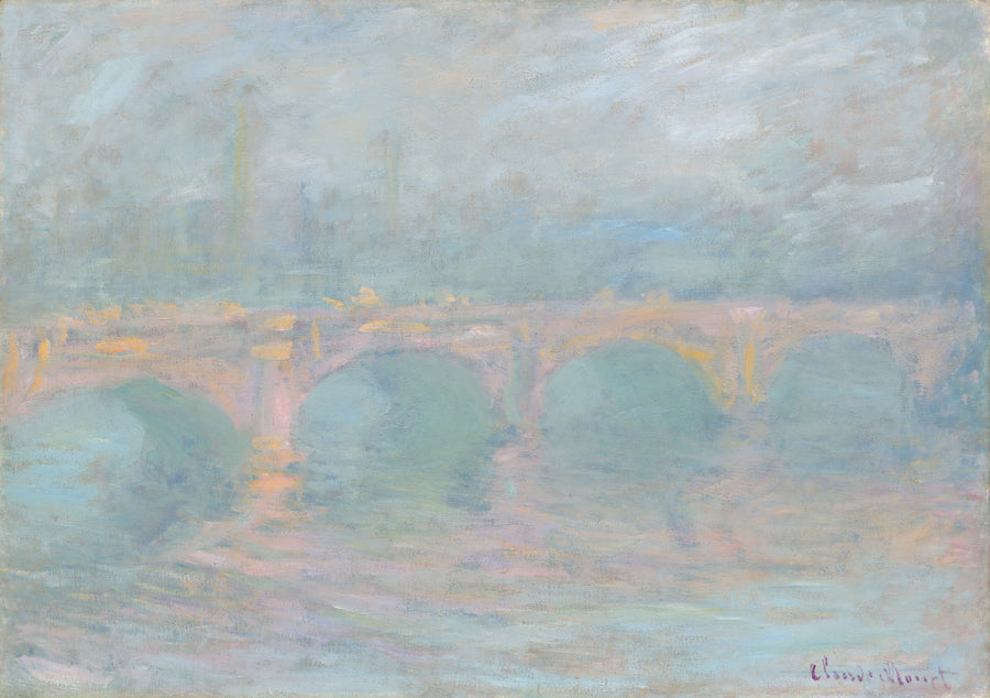 Waterloo-broen - Claude Monet