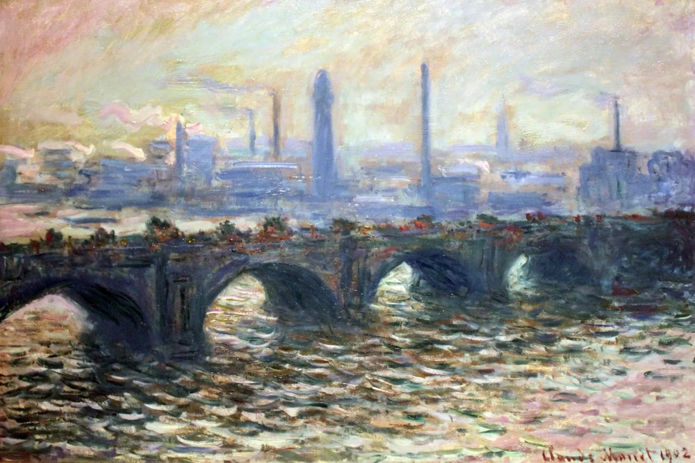 Die Waterloo-Brücke de Claude Monet, 1902 – Hamburger Kunsthalle