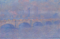 Waterloo Bridge, soleffekt - Claude Monet