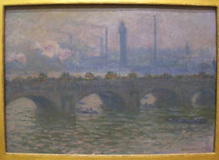 Waterloo Bridge, Worcesters version - Claude Monet