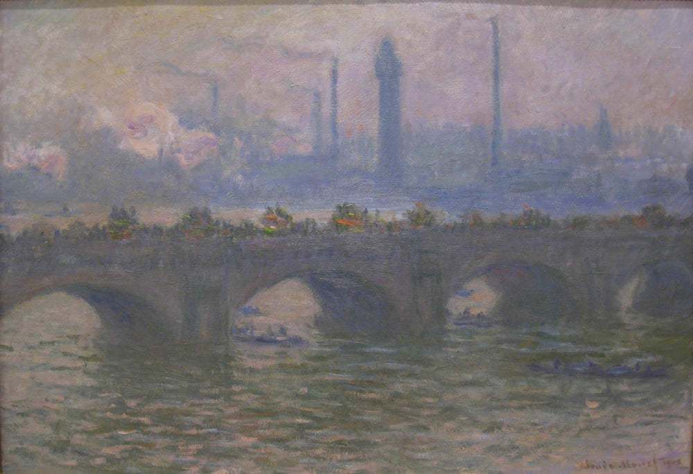 Waterloo Bridge de Claude Monet, 1903 – Worcester Art Museum 1910.37, Wildenstein 1568