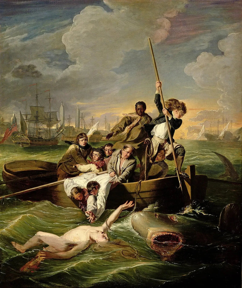 Watson og hajen - John Singleton Copley