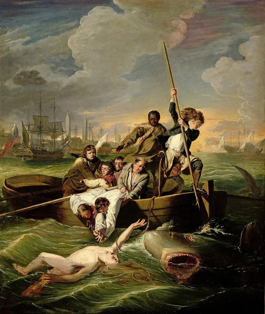 Watson og hajen - John Singleton Copley