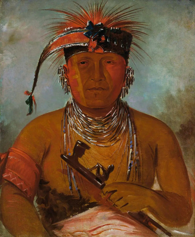 Wée-ke-rú-law, Den, der bytter - George Catlin