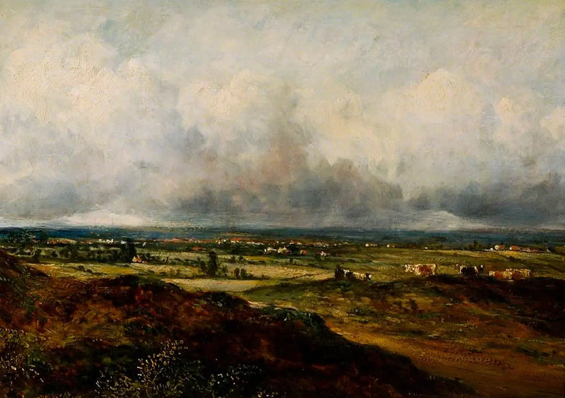 West End Fields i retning af Harrow, London - John Constable