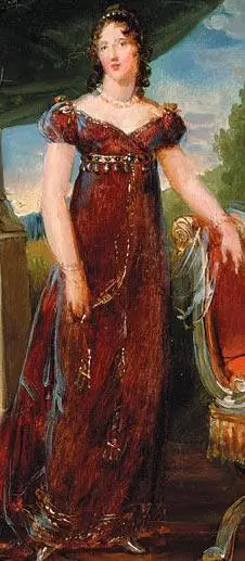 Wilhelmine, hertuginde af Sagan - François Gérard