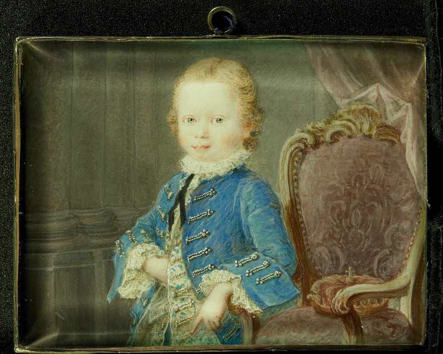 Willem V (1748-1806), prince d'Orange-Nassau, enfant - Robert Mussard