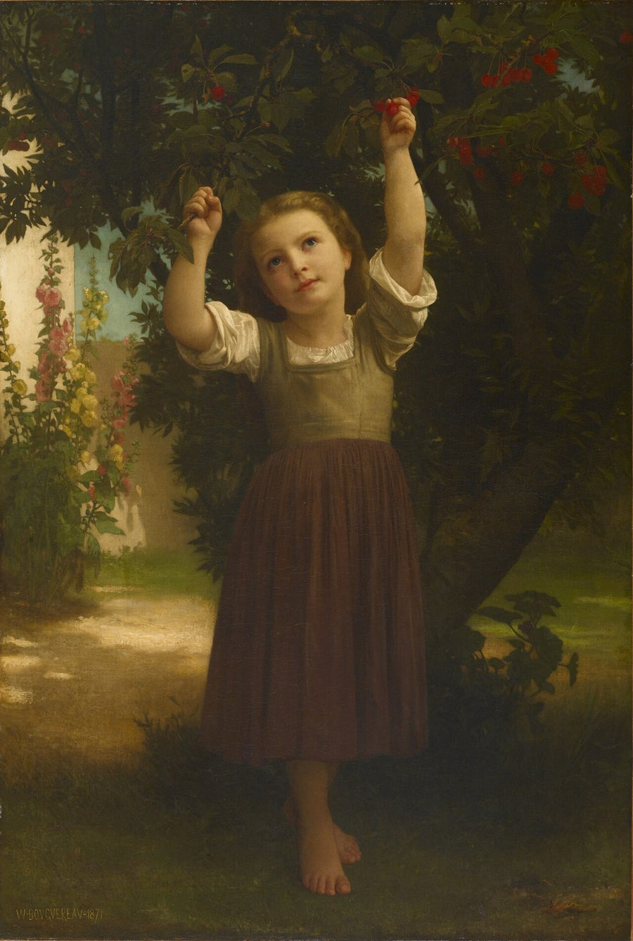 Les Cerises (1871) - Bouguereau