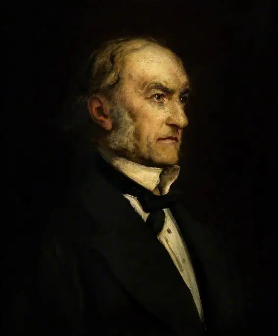 William Ewart Gladstone (1809–1898) - John Everett Millais image 2 tableau peint à l’huile sur toile