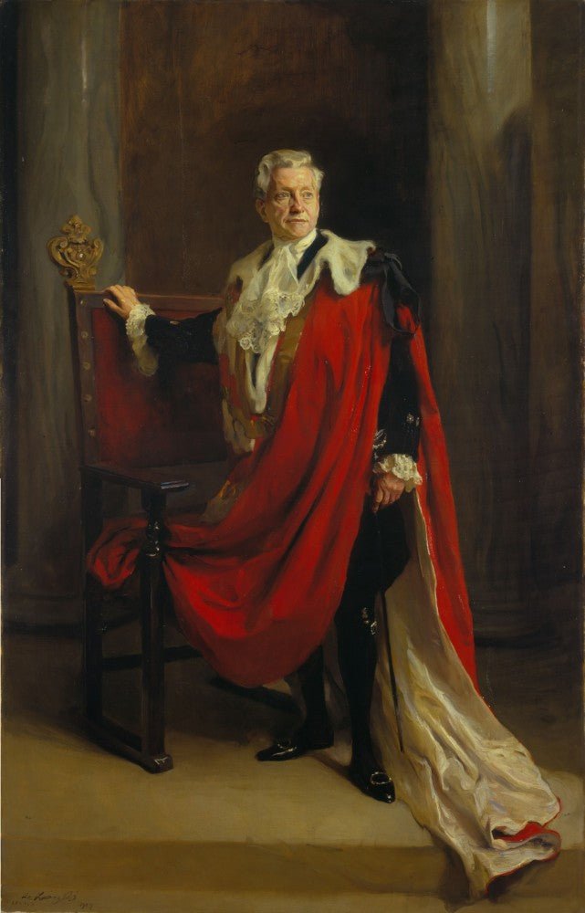 William Hesketh Lever, 1er vicomte Leverhulme - Philip de László image 1 copie de tableau peinte à la main