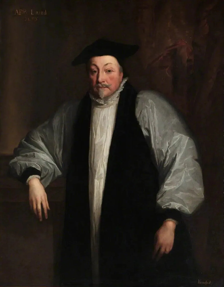 William Laud (1573–1645), ærkebiskop af Canterbury - Antoine van Dyck