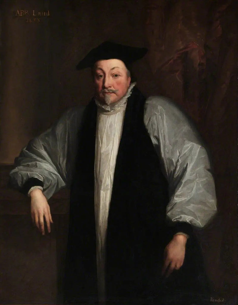 William Laud (1573–1645), ærkebiskop af Canterbury - Antoine van Dyck